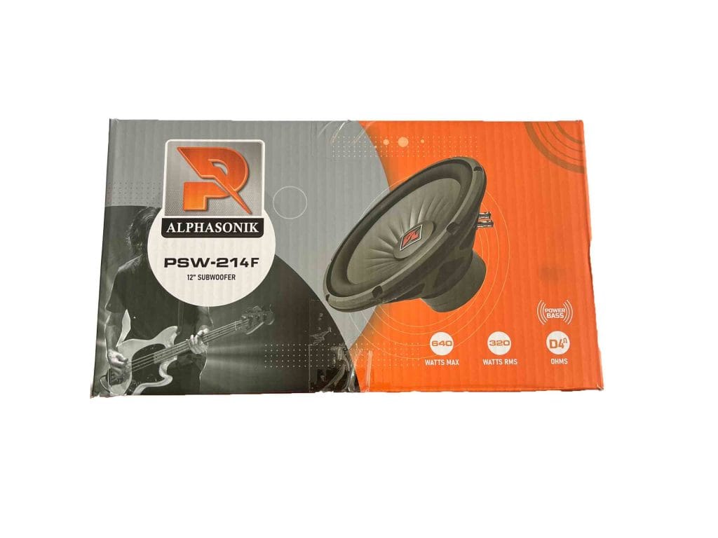 ساب ووفر 12 اینچ آلفاسونیک مدل Alphasonik PSW-214f