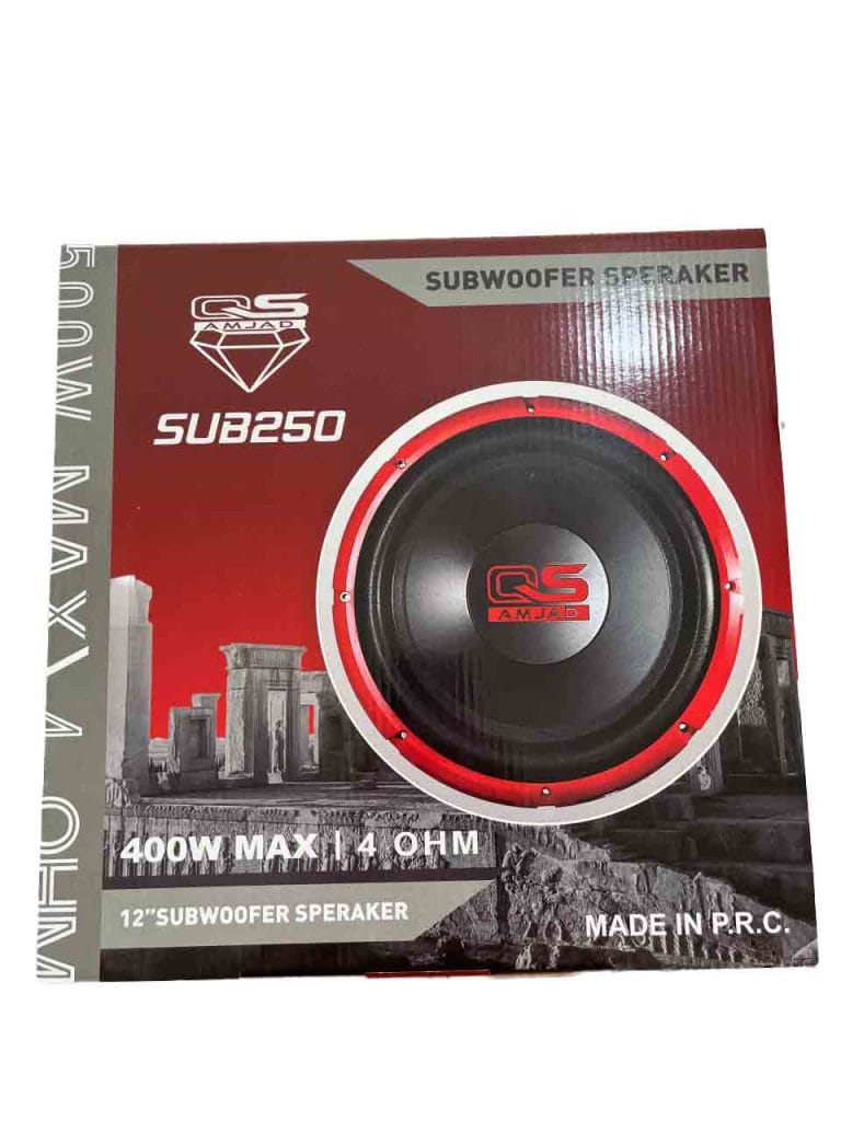 ساب ووفر 12 اینچ کیو اس مدل QS SUB-250
