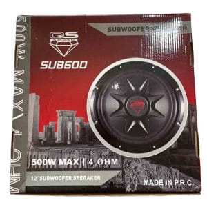 ساب ووفر 12 اینچ کیو اس مدل QS SUB-500